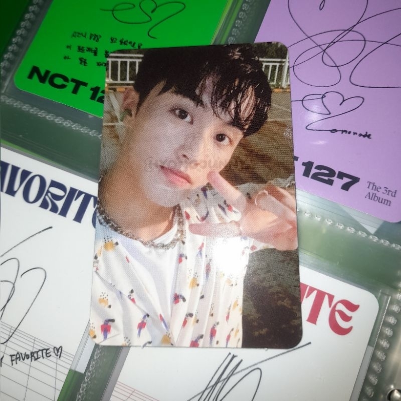 Photocard Official NCT 127 Sticker Seoul City Mark