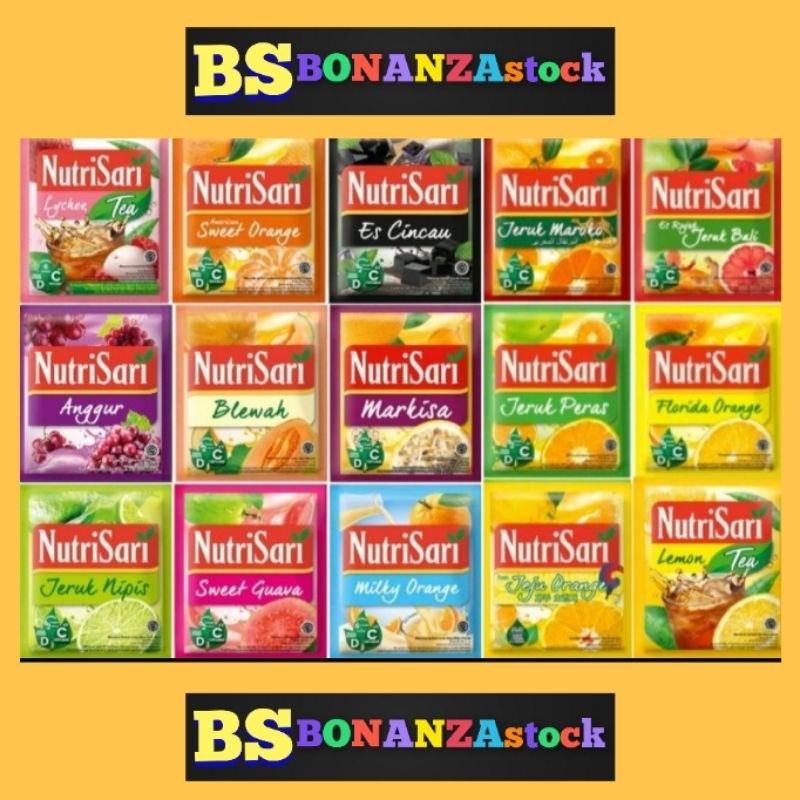 

nutrisari 1 rencheng isi 10 sachet 14g