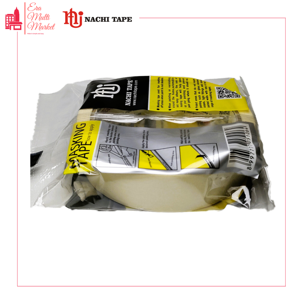 

Masking Tape Nachi Tape 1” / 1 inci / 24mm x 20 yard Lakban Kertas