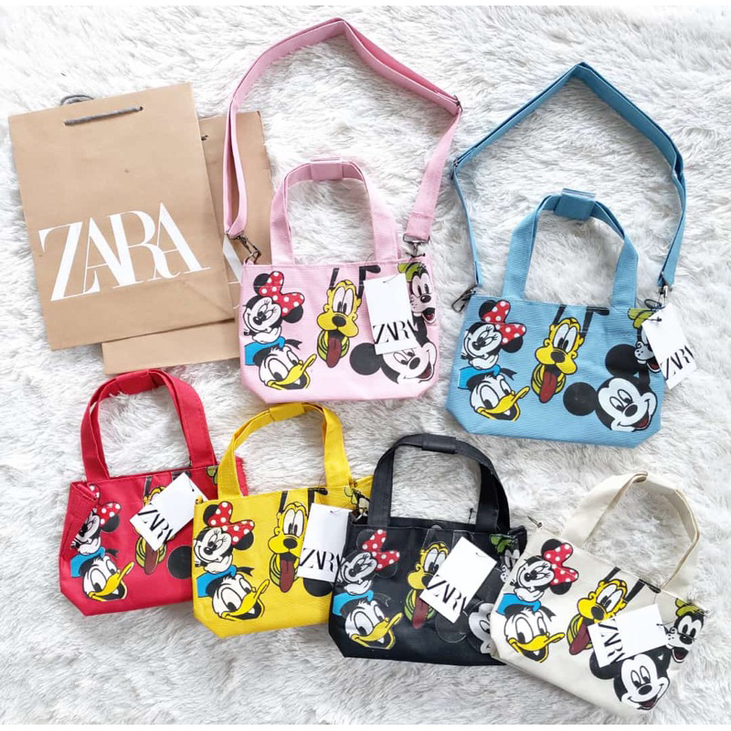 ●● TAS ZARA DISNEY (CMT)●○ ANAK CEWE REMAJA PEMUDI DAN EMAK-EMAK PANTES MAKAINYA