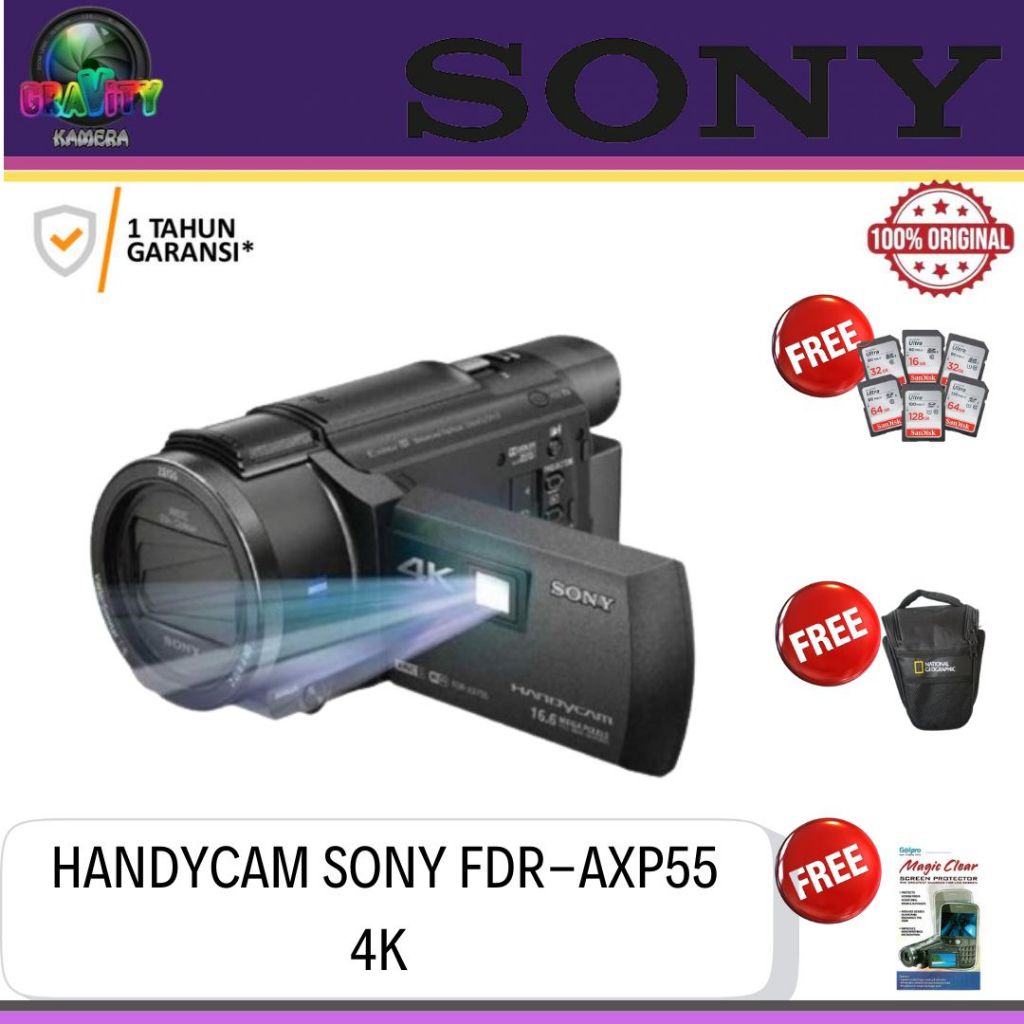 HANDYCAM SONY FDR-AXP55 4K / SONY FDR-AXP55 / SONY AXP55