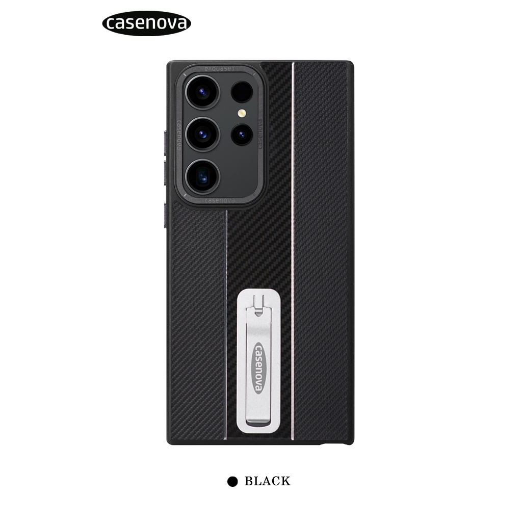 New Soft Case With Kick Stand For Samsung S24 Ultra - S24 Plus - S23 Ultra - S23 Plus - S22 Ultra Pr