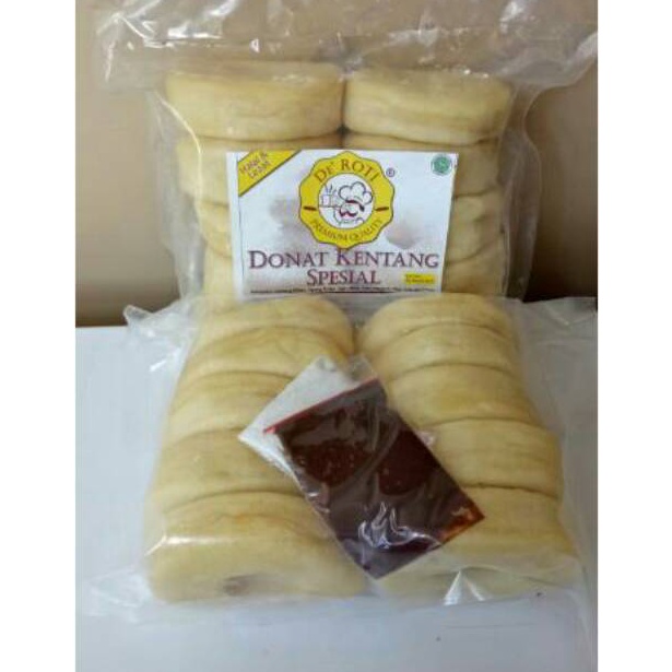 

TJV533 TOK SIAP COD Donat kentang PREMIUM De Roti spesial isi 1 pcs