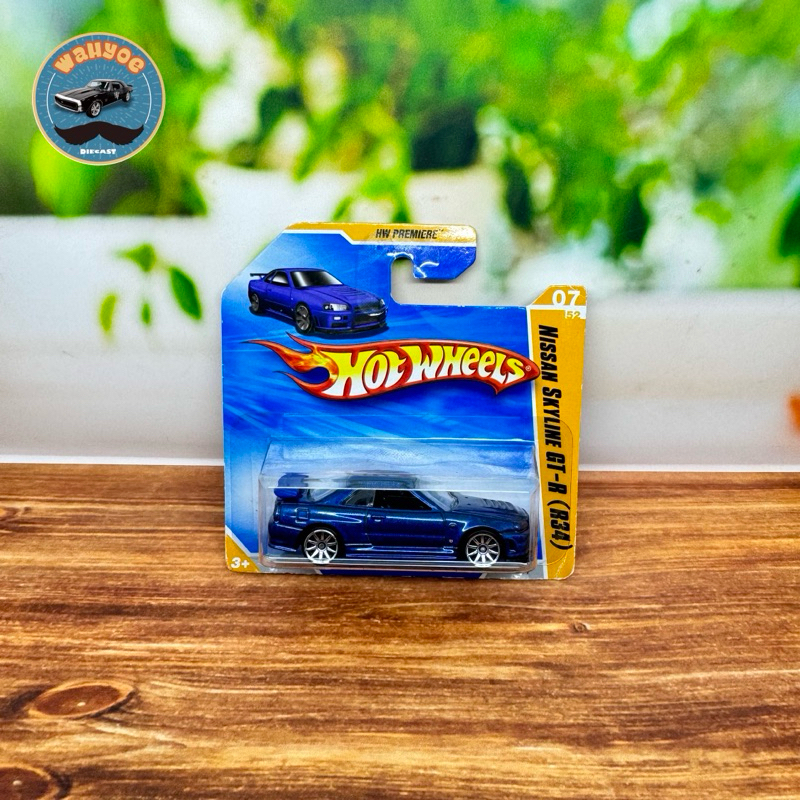 hot wheels nissan skyline gtr r34