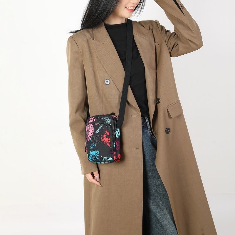 TAS SELEMPANG WANITA kp IMPORT 800 3Resleting tas hp Sling bag premium