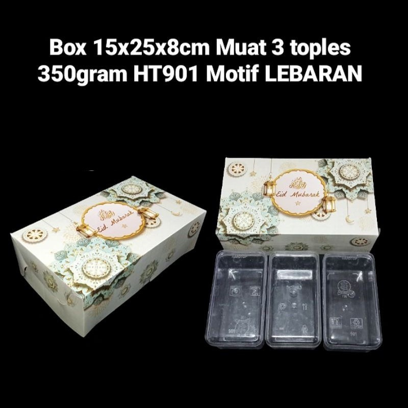

(5 pcs) box toples 350 gram isi 3 hampers idul fitri dus hampers cookies lebaran kardus eid mubarok 15x25x8 cm