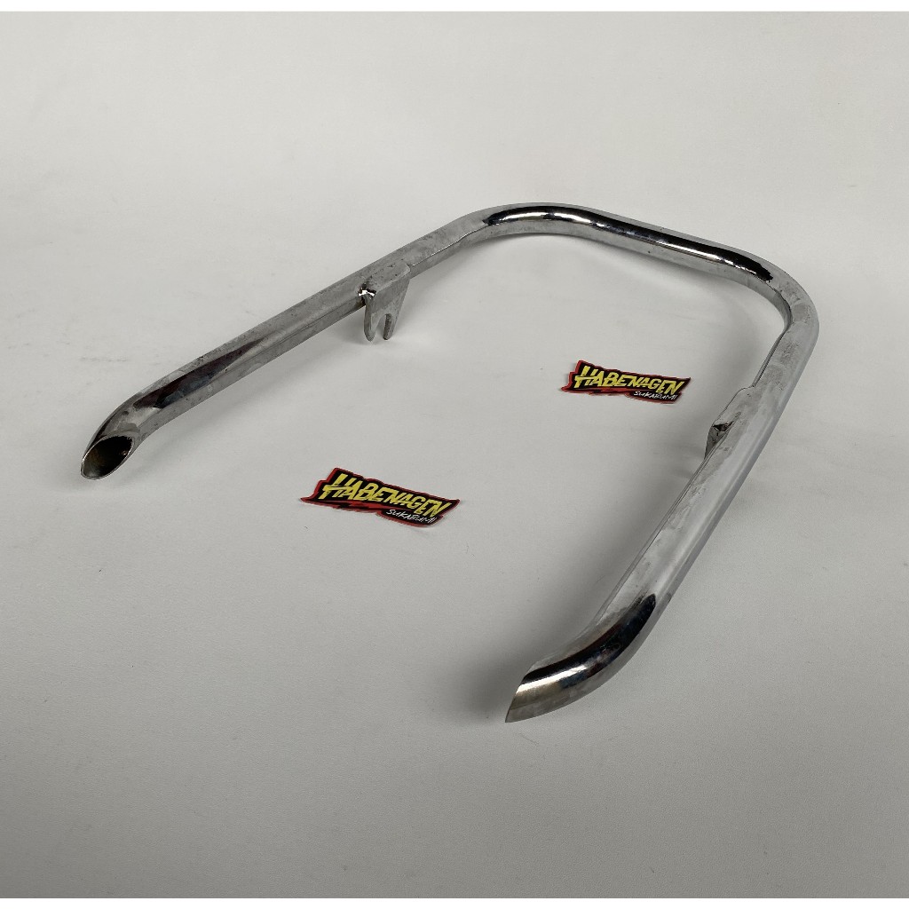 behel begel asdap honda astrea 800 pnp c70 bekjul racing bahan tebal krom chrome crom termurah