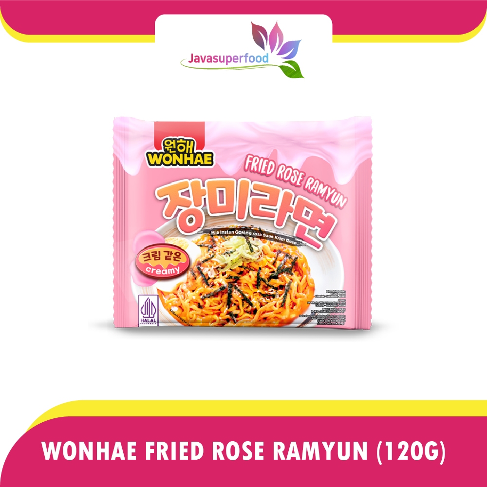 

Wonhae Fried Rose Ramyun 120g
