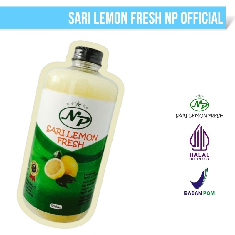 

Sari Lemon Fresh NP 500ml Pure Air Lemon Murni Untuk Detox Jus Lemon Diet Herbal