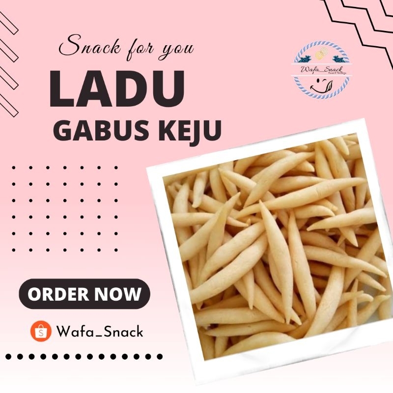 

(250 gr) HARGA GROSIR TERMURAH KUE GABUS TELOR KEJU | KUE LADU KEJU