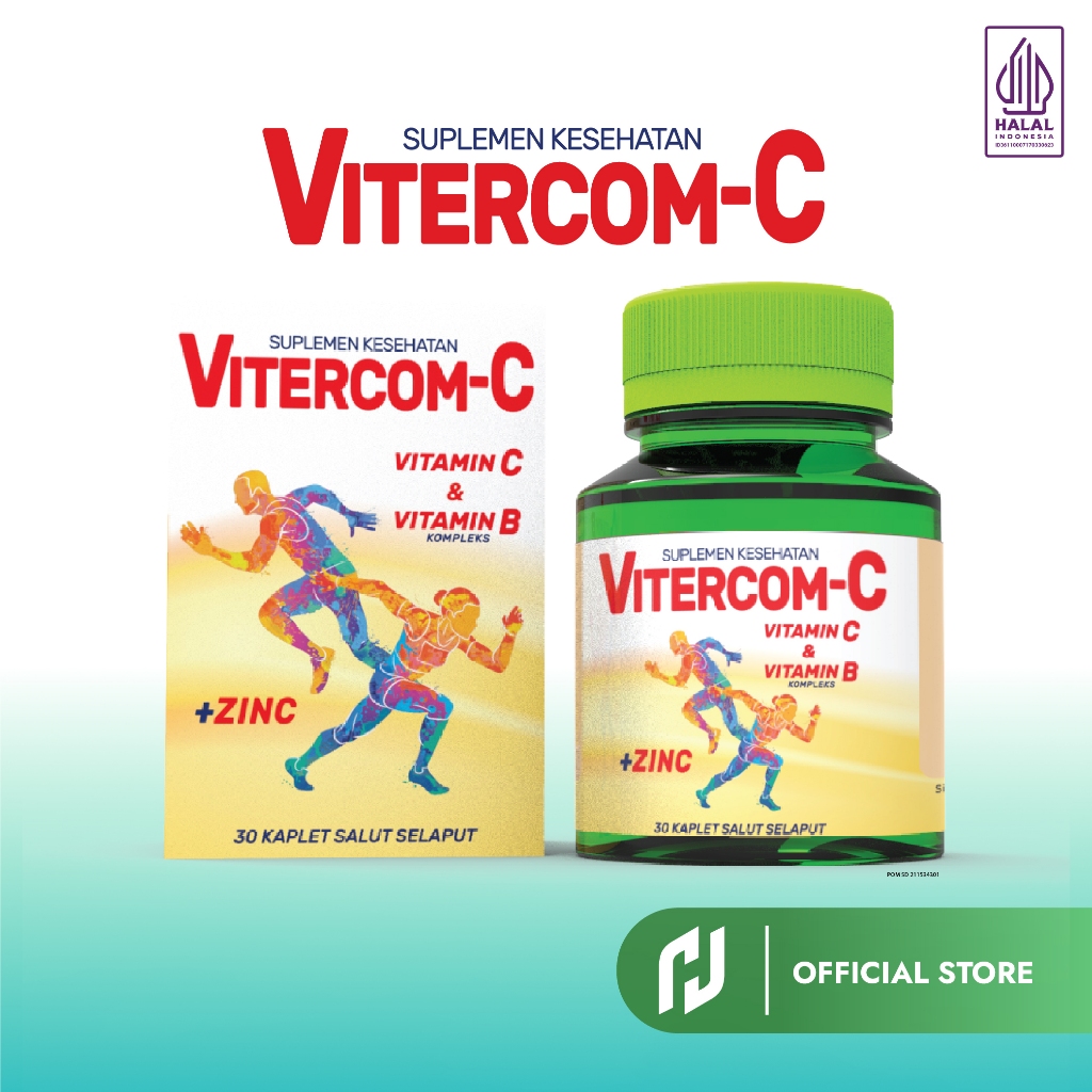 Multivitamin - Vitercom-C Vitamin C & Vitamin B Kompleks