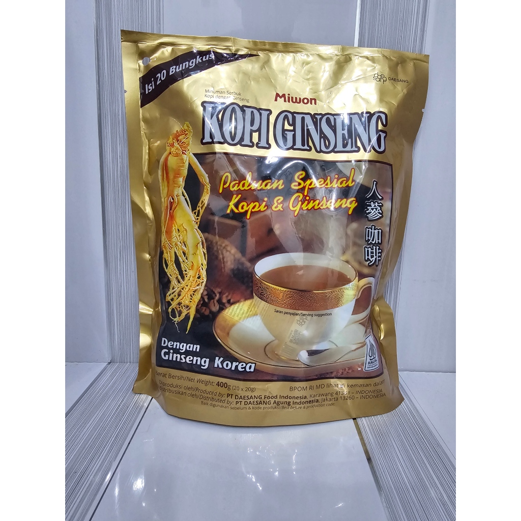 

Miwon Kopi Ginseng 400g (20x20g)