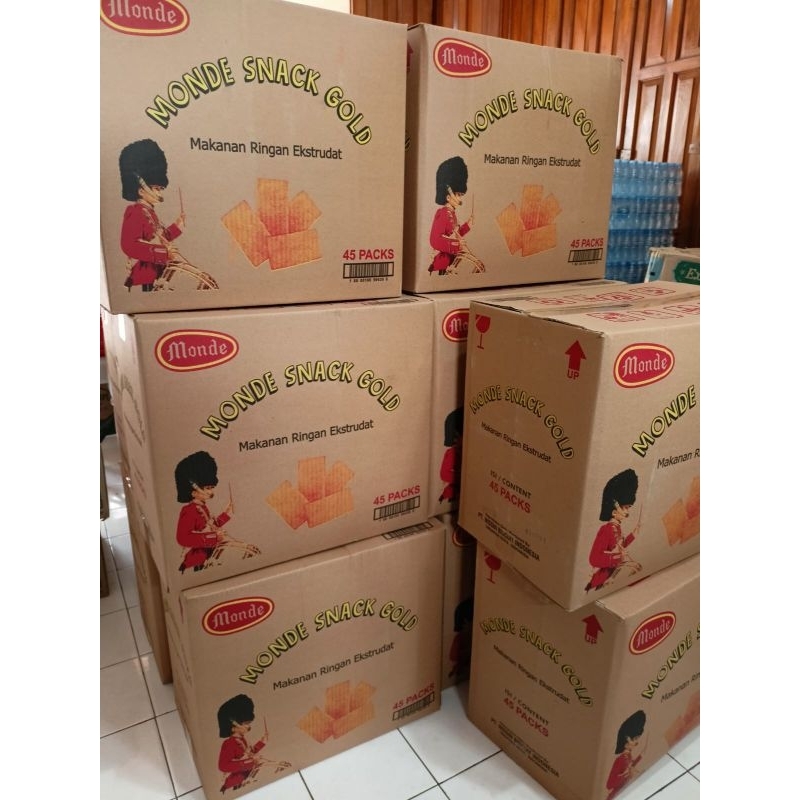 

Serena Monde Snack GOLD 27 gram isi 45