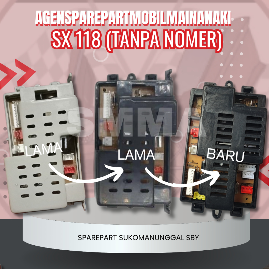SMMA || MODUL PCB MOBIL POWER STEERING OTOMATIS REMOT RECEIVER SX118 TANPA NAMA RECEIVER MOBIL MAINA