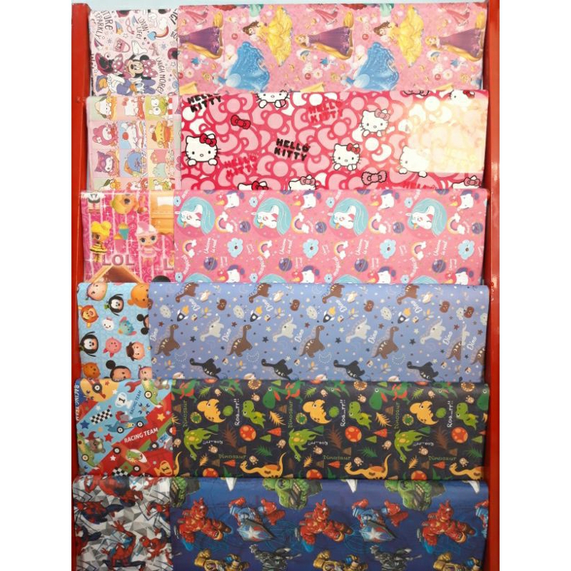 

Planet Toyz - Kertas Kado Karakter Anak Cowo Cewe 48cm x 62cm