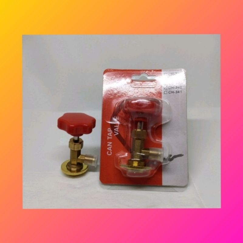 Kran Freon CT-338 merek TanakaFreon R600a & HFC-134 , R22