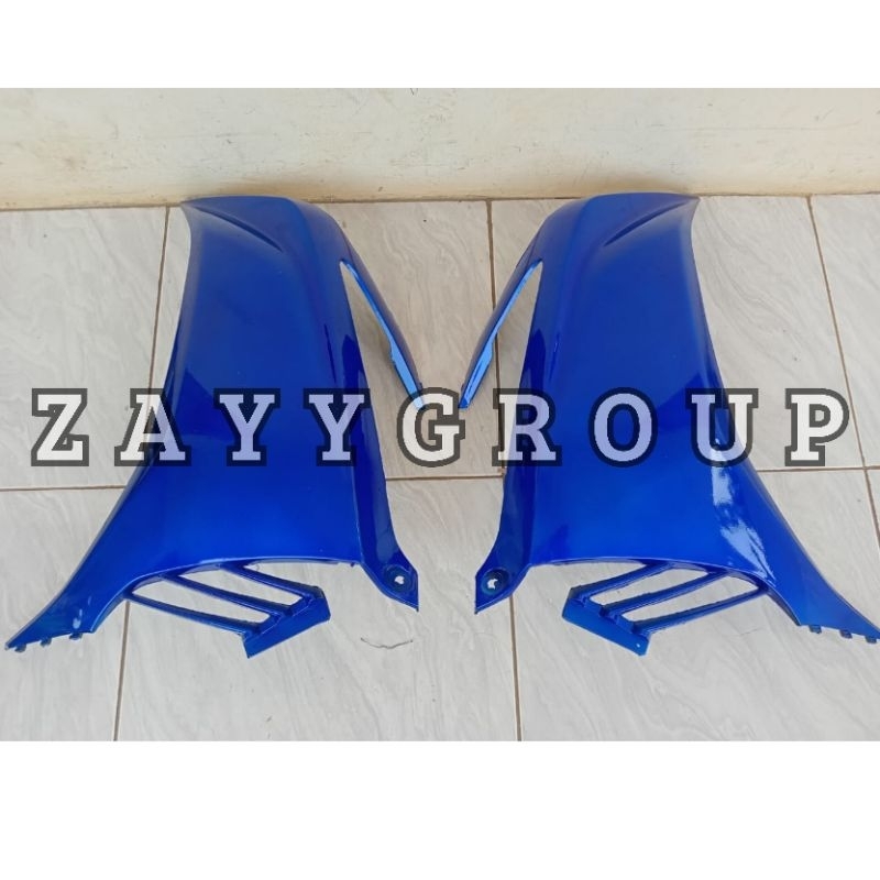 New Cover Sayap Kanan Kiri Warna Biru Motor Yamaha Jupiter MX New 135cc