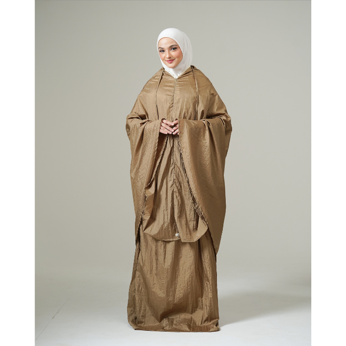 Mukena Travel 2 in 1 Olive / Mukena Mini