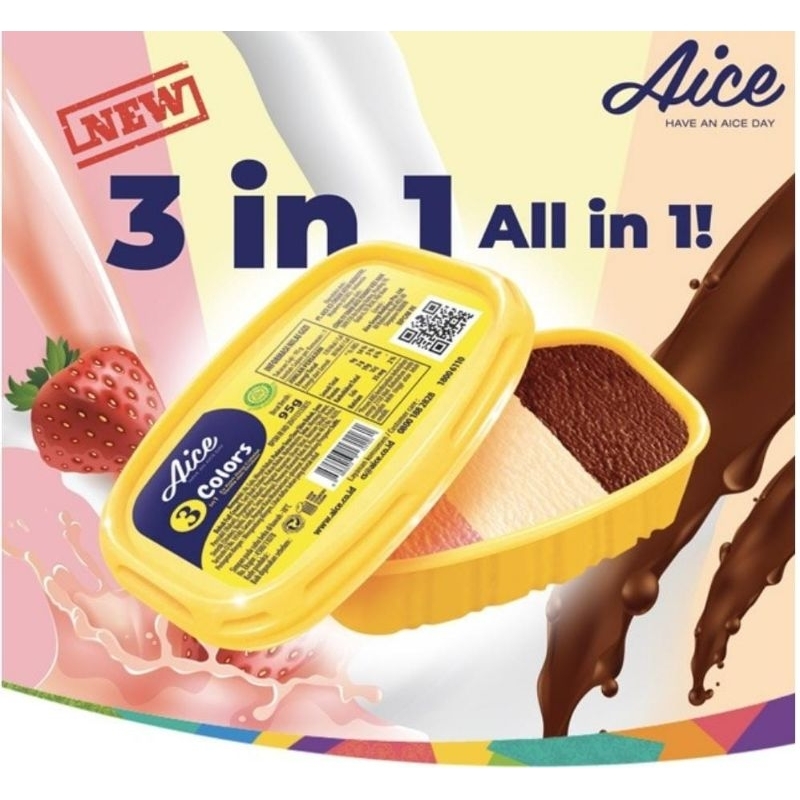Aice 3 in 1 Colors 95 gr