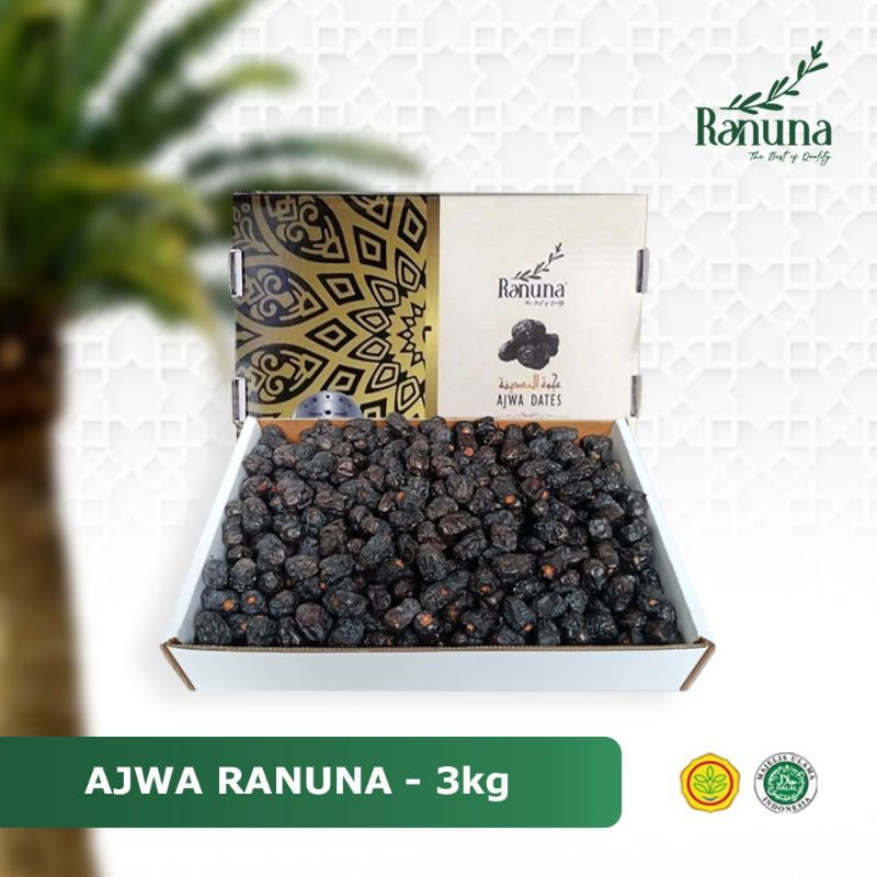 

AJWA RANUNA PREMIUM JUMBO DAN LEMBUT ISI 3kg