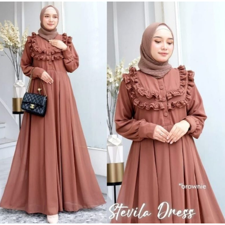 MAXI DRESS STEVILLA CRINKLE AIRFLOW