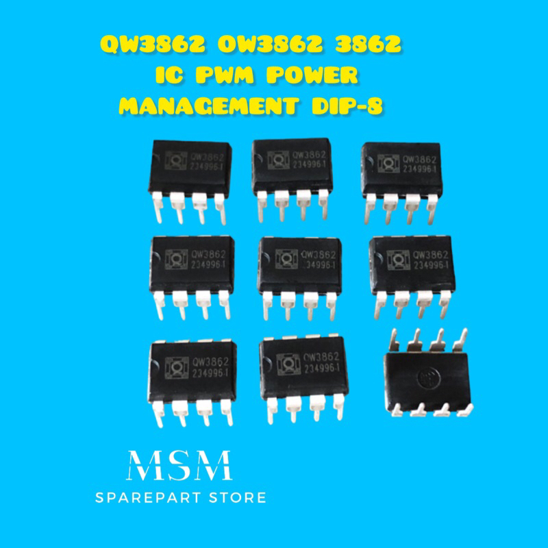 QW3862 OW3862 3862 IC PWM POWER MANAGEMENT DIP-8