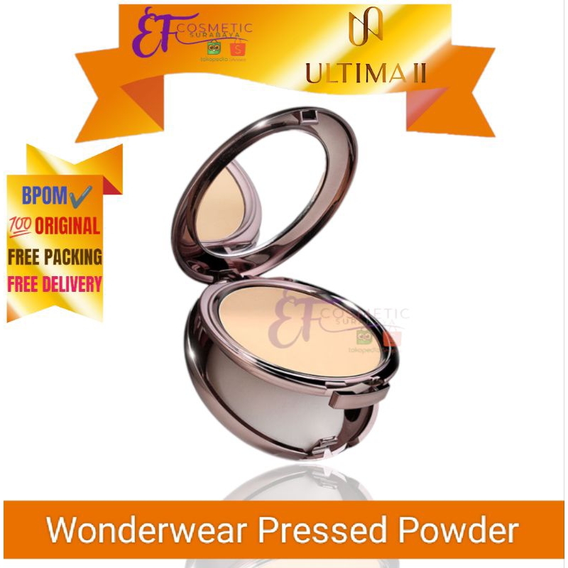 ULTIMA II Wonderwear Pressed Powder Makeup - Bedak Padat Dijamin ORIGINAL