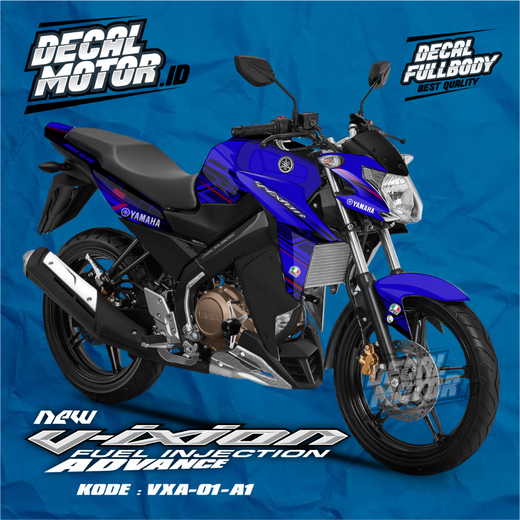 Decal Stiker Vixion Advance New 2015-2017 // Striping Fullbody Vixion Advance Kode VXA