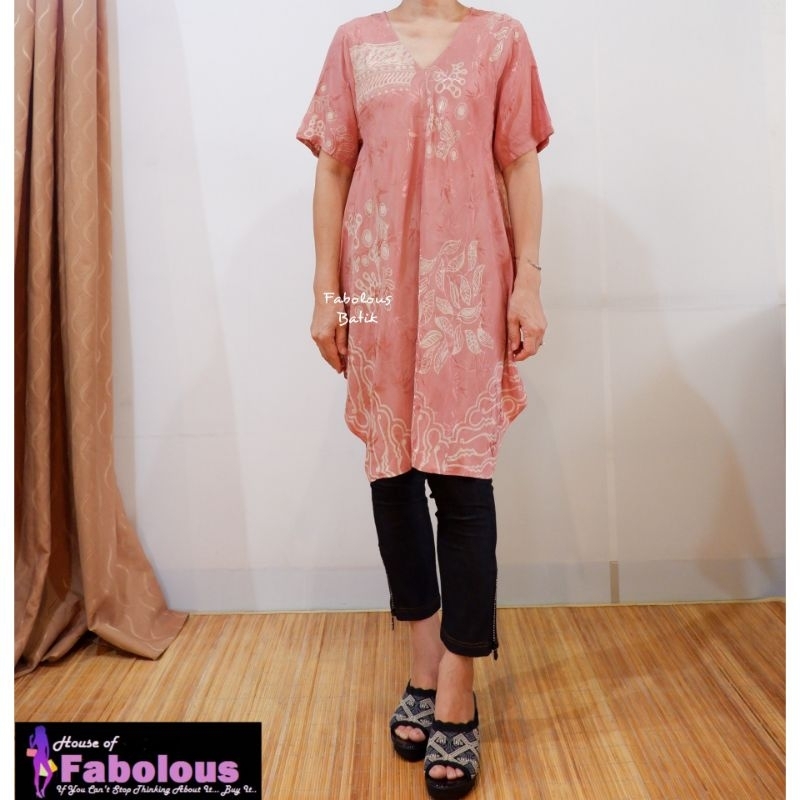 Atasan Batik Silky / Blouse Batik Silky / Blouse Batik Modern / Atasan Batik Modern / Blouse Batik K