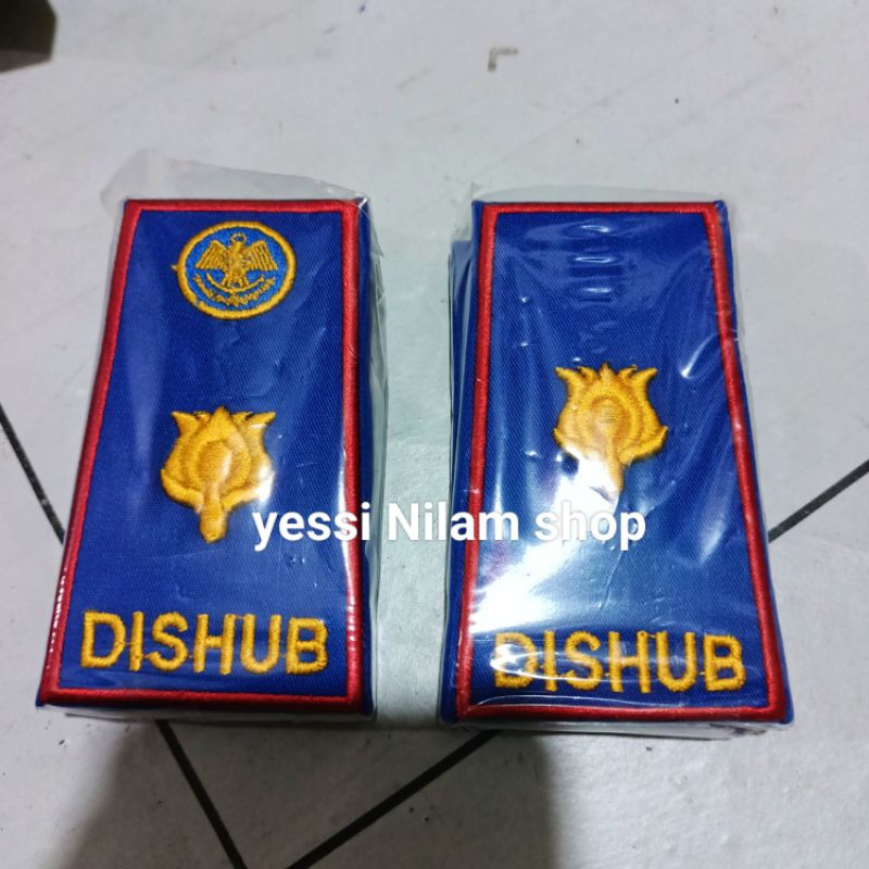 pangkat dishub 3D logo Lis merah