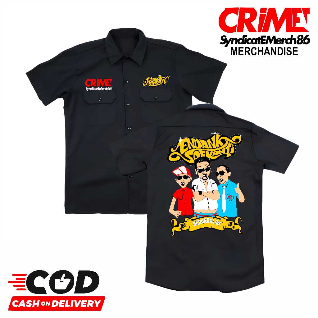 kemeja workshirt distro band lokal distro endang seoekamti