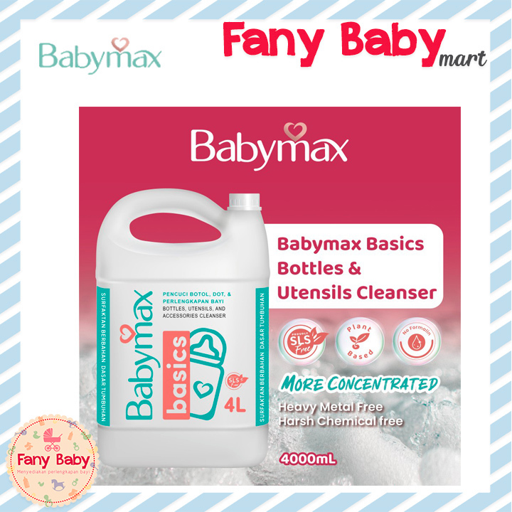 BABYMAX BOTTLE & UTENSILS ACCESSORIES CLEANSER / 4 LITER