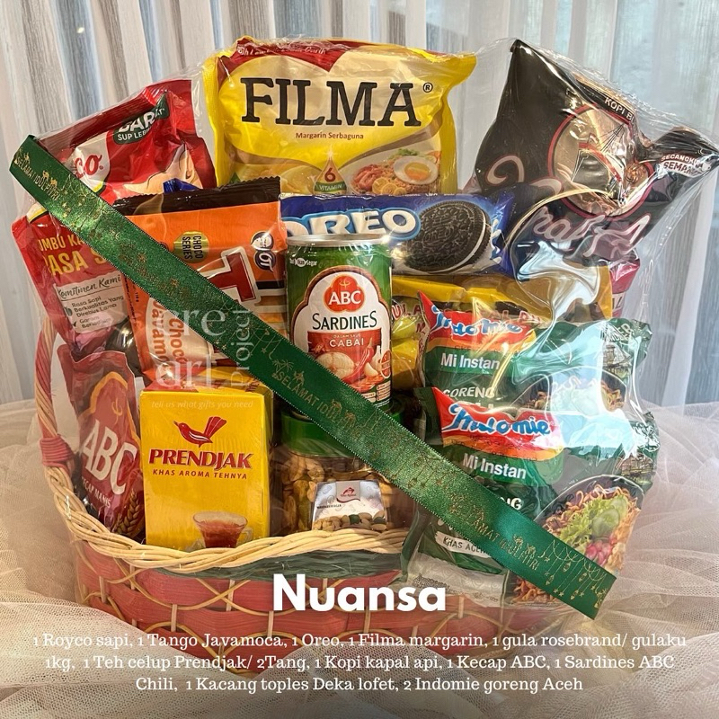 

Hampers/ Parsel lebaran: NUANSA