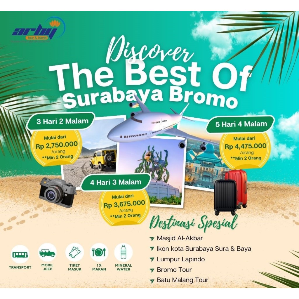 PAKET TOUR WISATA SURABAYA BROMO