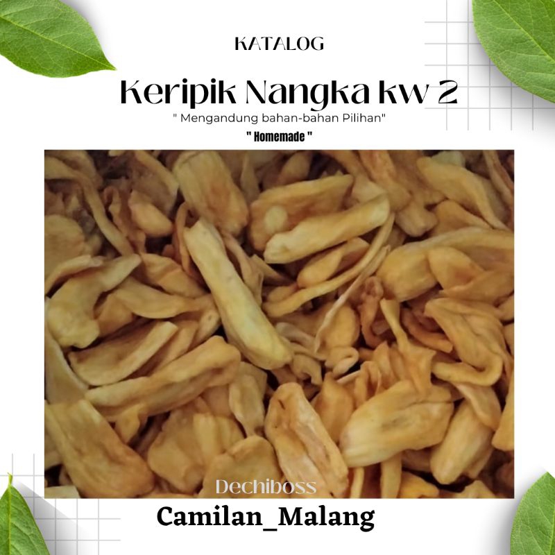 

Keripik Buah Nangka 1 kg Grade B (KW 2)