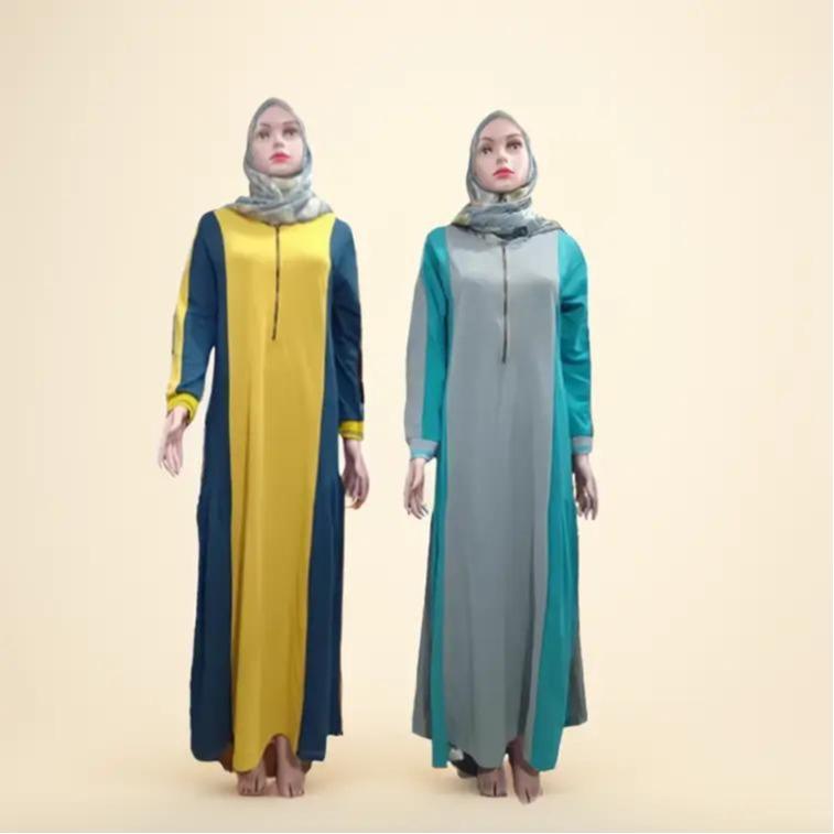 GAMIS KAOS / BAJU GAMIS MUSLIMAH BAHAN KAOS