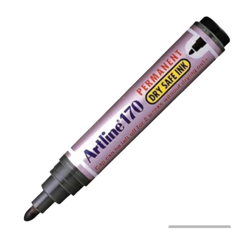 

spidol permanent artline 170 hitam