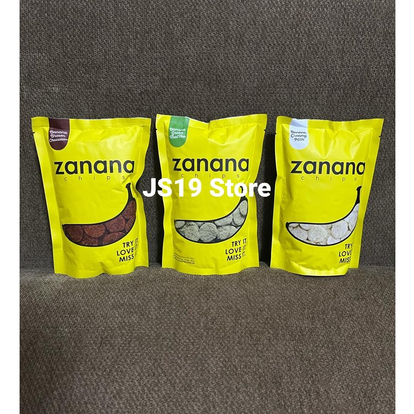

Nafariz724 (Free Packing Dus+Plastik) Zanana Chips Keripik Pisang Zanana 80 Gr