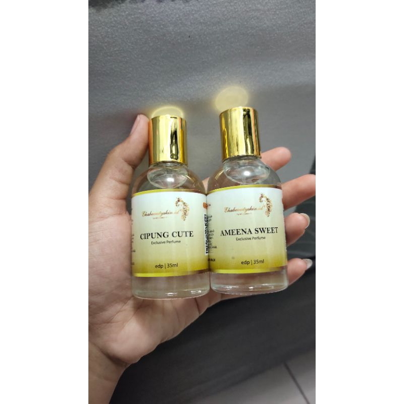 parfum premium Ega beauty isi 35ml free mini gold 0.001gram