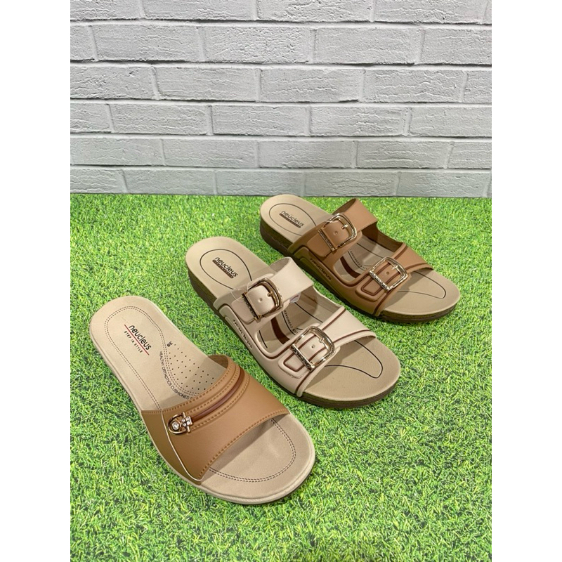 Sandal Wanita Neucleus Slop Sandal Neucleus Viona Vienna