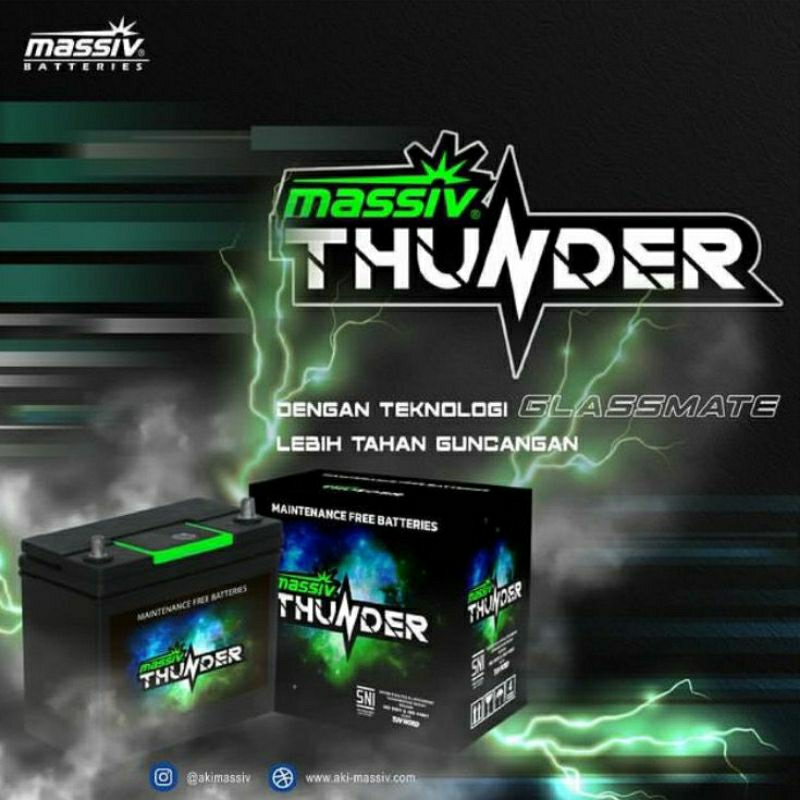 aki Massive Thunder MF 95D23L Q85 MAZDA 2 CX5 BIANTE SKYACTIVE