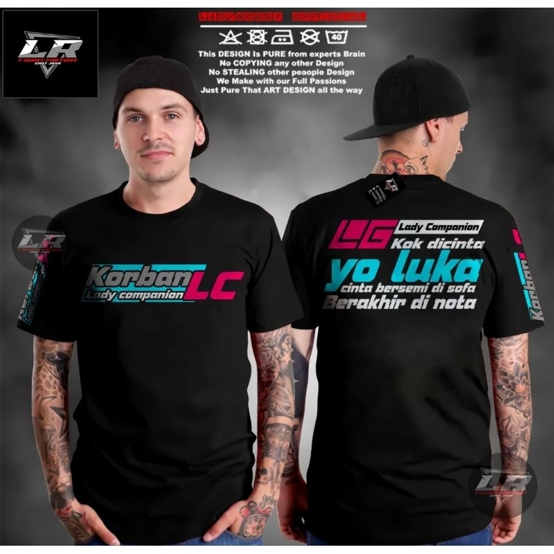 kaos kata kata keren korban LC karaoke