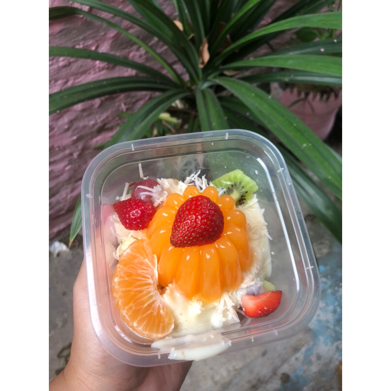 

puding salad buah