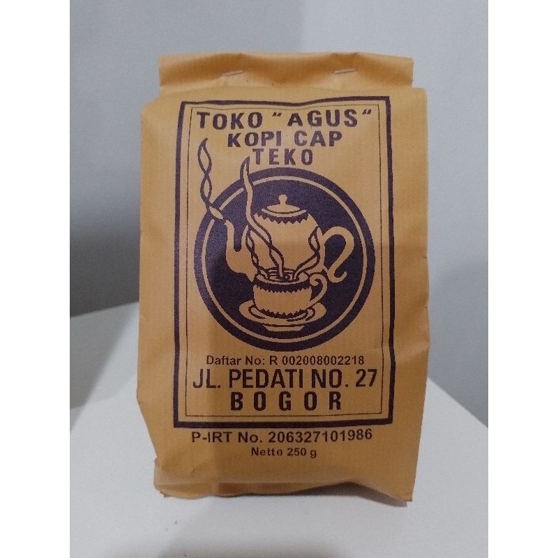 

Kopi Cap Teko Kopi Bubuk 250 gram