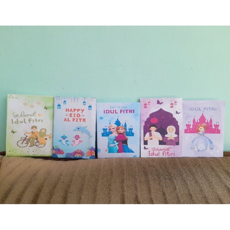 

Amplop Lebaran Ukuran Kecil dan Besar 1 Pack Isi 10 Buah