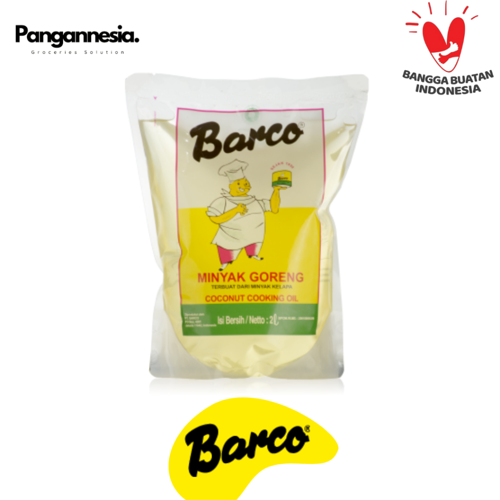 

Barco - Minyak Kelapa / Coconut Oil 2 Liter (Pouch)