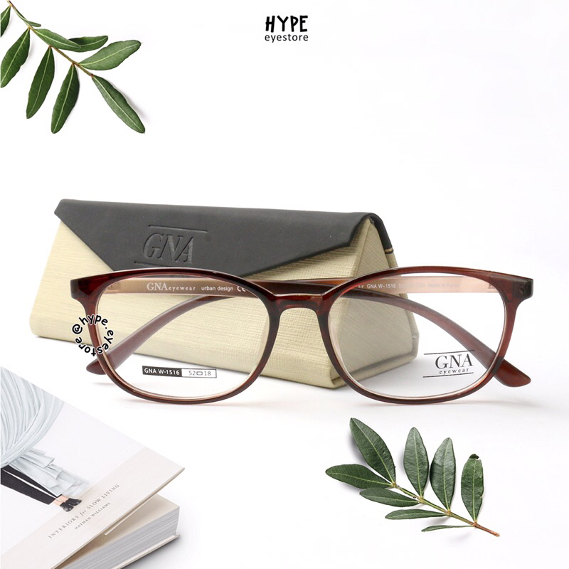 FRAME KACAMATA ORIGINAL GNA EYEWEAR W 1516