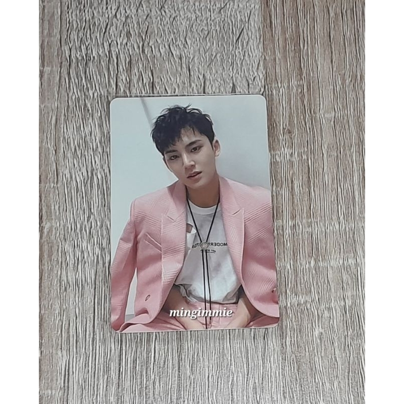 photocard/pc seventeen fallin flower limited b mingyu