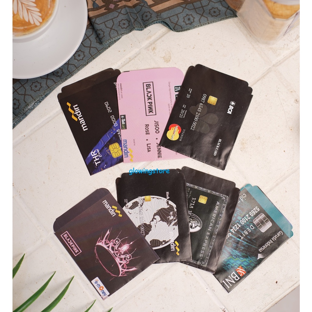 

amplop lebaran lucu motif ATM 2