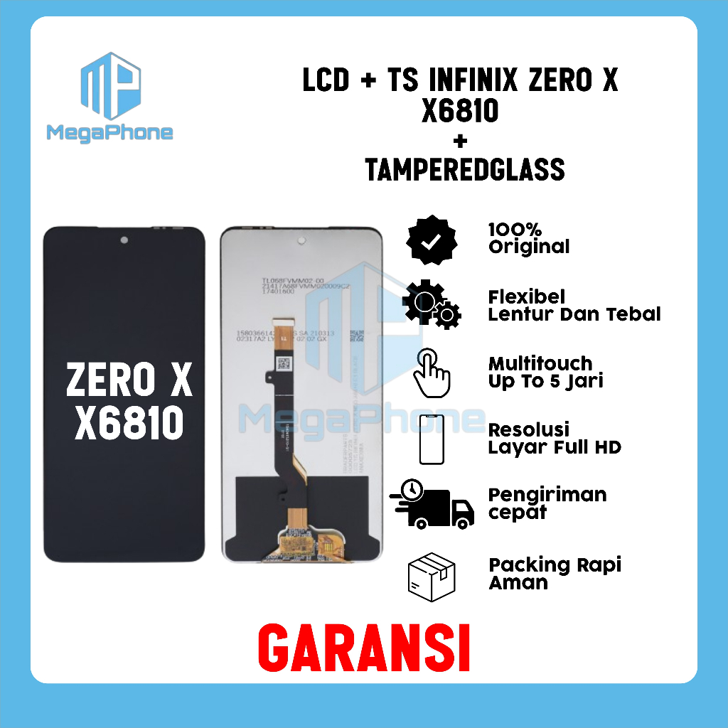 LCD + TS INFINIX ZERO X/X6810 ORI FULLSET GARANSI
